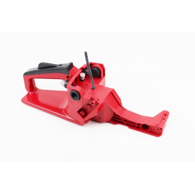 Бак топливный (рукоятка пилы) китайской бензопилы 4500/5200 в сборе, с подкачкой Тип 2