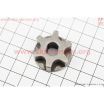 Звезда цепи 3/8-6 (D=30мм, d=8/10мм, H=12,5mm)