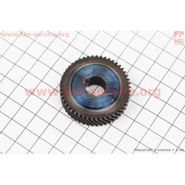 Шестерня метал (D=42мм, d=12мм, H=12мм, Z=49)