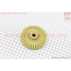 Шестерня привода ведомая (D=85мм, d=14мм, H=22мм, Z=33, 14шлицов)