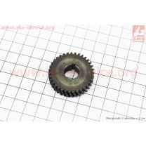 Шестерня метал (D=37мм, d=12мм, H=10мм, Z=35) Stern 185, Фиолент ПД-4