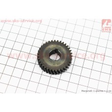 Шестерня метал (D=37мм, d=12мм, H=10мм, Z=35) Stern 185, Фиолент ПД-4
