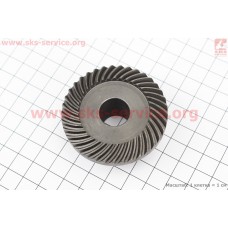 Шестерня метал (D=56,5мм, d1=16мм, d2=20мм, H=26мм, Z=37) Майстер Данило