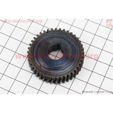 Шестерня метал (D=42,8мм, d=12мм, H=12мм, Z=43) Фиолент ПД-3
