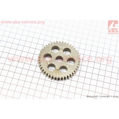 Шестерня метал (D=67,5мм, d=12мм, H=11мм, Z=44) Makita UC3020A. (Код. 227154-0)