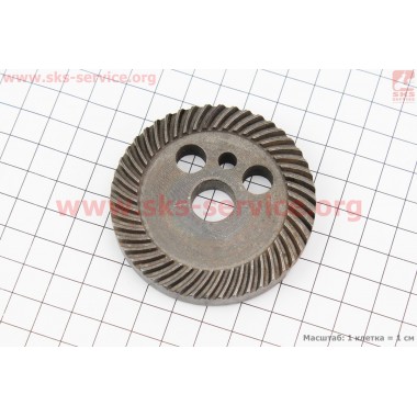 Шестерня метал (D=65,75мм, d=14мм, H=12,5мм, Z=46)