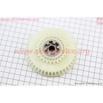 Шестерня привода ведомая (D1=93,2мм, D2=74мм, d=10мм, H=26,5мм, Z=44, Z=26) Stern CS-405N