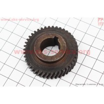 Шестерня метал (D=47,2м, d=17мм, H=15,9мм, Z=42) Einhell