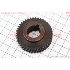 Шестерня метал (D=47,2м, d=17мм, H=15,9мм, Z=42) Einhell