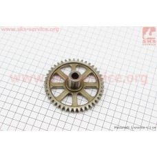 Шестерня метал (D=86мм, d1=10мм, d2=18мм, H=33мм, Z=42)