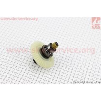 Шестерня привода ведомая с валом в сборе (D=84,7мм, d=12мм, H=26,5мм, Z=43, Z=30) Matrix