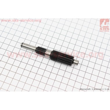 Вал (D=16,8мм, L=95,4мм) 2,0 кВт