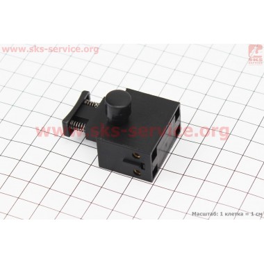 Кнопка-выключатель с фиксатором Тип №2