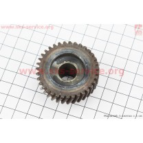 Шестерня метал (D=47мм, d1=14мм, d2=20мм, H=30мм, Z=35) Einhell
