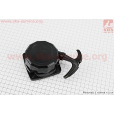 Стартер в сборе 4отв. 66,5х66,5мм "Плавный пуск - 4зацепа", Øзацепа=39мм Тип №5, с трещоткой