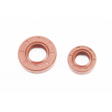 Сальники к-кт 2шт (12x22x7; 15x30x7) коричневый