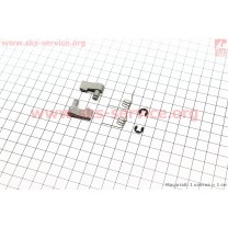 Собачка стартера 2шт + пружины, стопорн. кольца к-кт