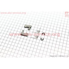 Собачка стартера 2шт + пружины, стопорн. кольца к-кт