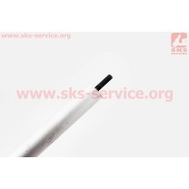 Вал приводной (шток, штанга) Ø8мм 9шлицов L=1530мм в сборе с трубой Ø28мм L=1500мм