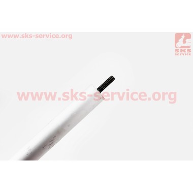 Вал приводной (шток, штанга) Ø8мм 9шлицов L=1530мм в сборе с трубой Ø28мм L=1500мм