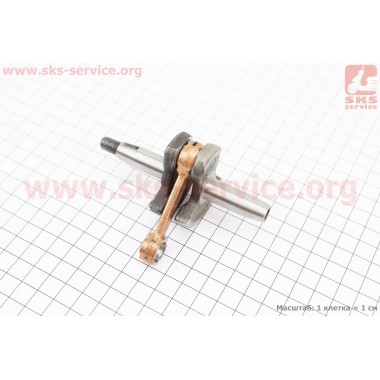 Коленвал мотопомпы 1E32F