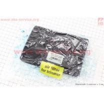 Фильтр воздушный - элемент круглый, поролон с пропиткой, чёрный, к-кт 5шт