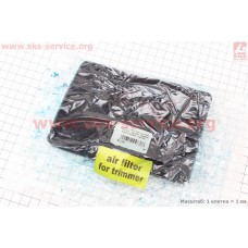 Фильтр воздушный - элемент круглый, поролон с пропиткой, чёрный, к-кт 5шт