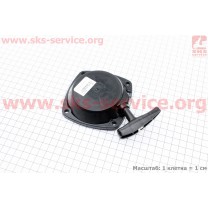 Стартер в сборе 4отв. 71,0х71,0мм "Проволока - 1зацеп"