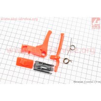 Курок ручки газа "узкий" в сборе