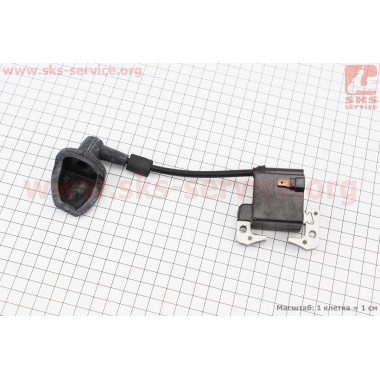 Катушка зажигания 1E36F "квадрат"