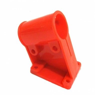 Крепление защиты бензокосы