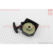 Стартер в сборе 4отв. 66,5х66,5мм "Плавный пуск - 4зацепа", Øзацепа=32мм Тип №4