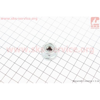 Гайка крепления ножа М10х1,00 (левая резьба) Stihl FS-44/55/100/120/130/200/250