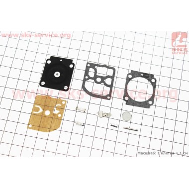 Ремонтный комплект карбюратора Stihl FS-55/85, 10 деталь