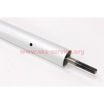 Вал приводной (шток, штанга) Ø8мм 9шлицов L=1530мм в сборе с трубой Ø26мм L=1500мм