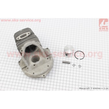 Цилиндр к-кт (цпг) 34мм (палец 8мм) OLEO MAC SPARTA 25