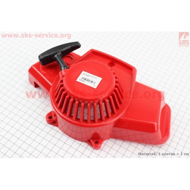 Стартер в сборе 3отв. 81,0х114,5мм "Выдвижная - 4зацепа"