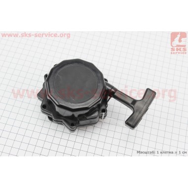 Стартер в сборе 6отв. 68х68мм "Бабочка - 2зацепа" с трещеткой