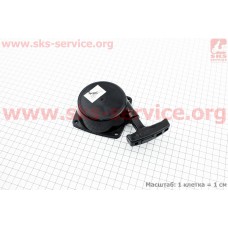 Стартер в сборе 4отв. 66,5х66,5мм "Выдвижная - 2зацепа", от 20шт - 15%