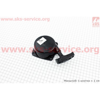 Стартер в сборе 4отв. 66,5х66,5мм "Выдвижная - 2зацепа", от 20шт - 15%