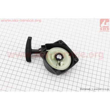 Стартер в сборе 4отв. 55,0х55,0мм "Проволока - 1зацеп"