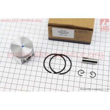 Поршень, кольца, палец к-кт 40мм (палец 10мм) Stihl FS-250