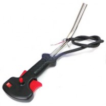 Ручка на бензокосу с газом