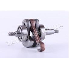 Коленвал+подшипник (обмедненный) - для бензокосы