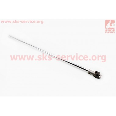 Удлинитель трубы Ø26мм, L=1000мм, 9х9шлицов