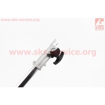 Удлинитель трубы Ø26мм, L=1560мм, 9х9шлицов, с приводным валом