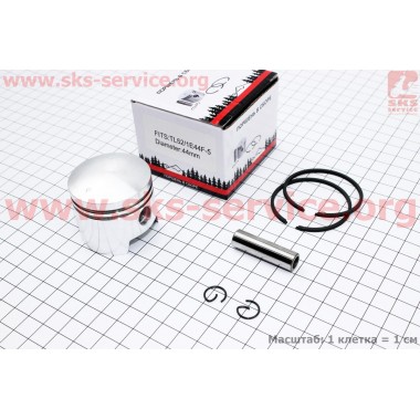 Поршень, кольца, палец к-кт 44мм