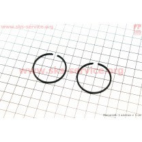 Кольца поршневые 36х1,5мм