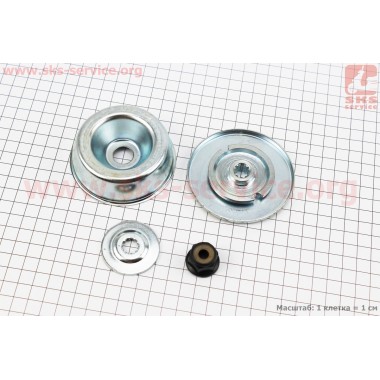 Ремонтный комплект нижнего редуктора, Stihl FS-36/38/40/44/55/72/74/75/76/80/83/85/87/90/100/110/120/130/200/250/300/350/400/450/460, 4 детали