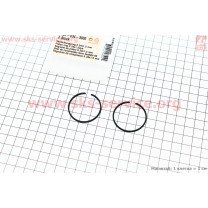 Кольца поршневые 34х1,5мм Stihl FS-38/45/55, OLEO MAC SPARTA 25 ОРИГИНАЛ